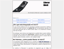 Tablet Screenshot of liberar.ws